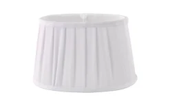 Emily Lampskärm Oval 28cm Vit