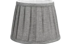 Emily Plisserad Lampskärm Ø20cm Grå