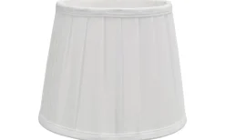 Emily Plisserad Lampskärm Ø24cm Vit