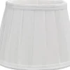 Emily Plisserad Lampskärm Ø20cm Vit
