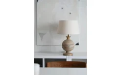 Engelska Fröskal Lampskärm Cylinder Ø20cm Beige