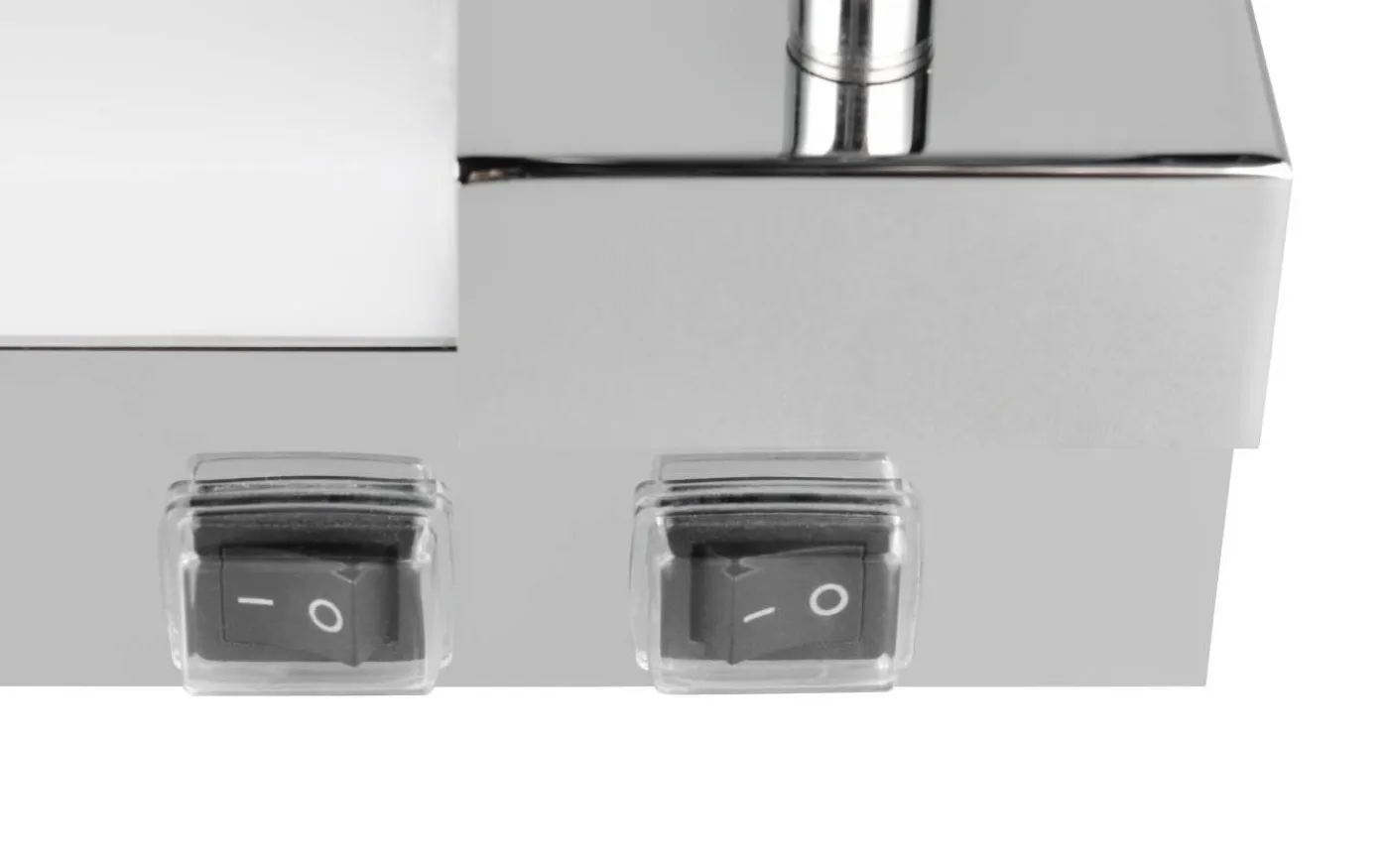 Enrico H2O LED + 2xGU10 Vägglampa 90cm krom IP44