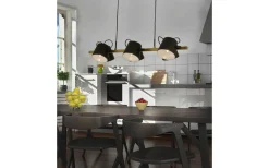 Espresso Taklampa 6L 100cm Svart