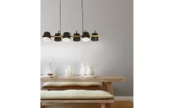 Espresso Taklampa 6L 100cm Svart