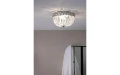 Etienne Kristallplafond 25cm 2L Krom