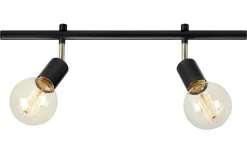 Expand Skena Synlig Ljuskälla Svart 50cm