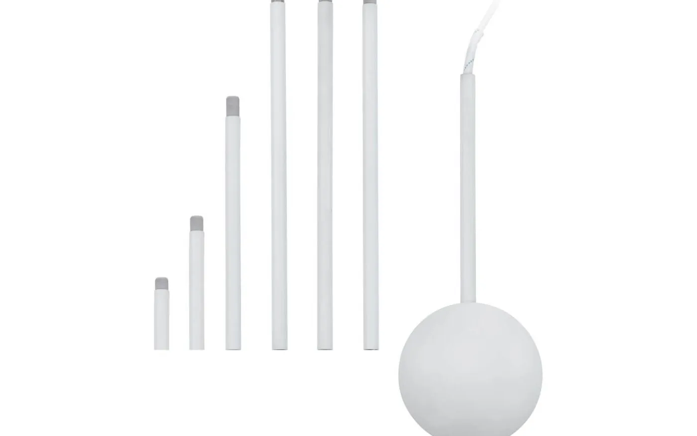 Extention Kabelkanal 157cm Vit