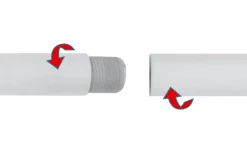 Extention Kabelkanal 157cm Vit