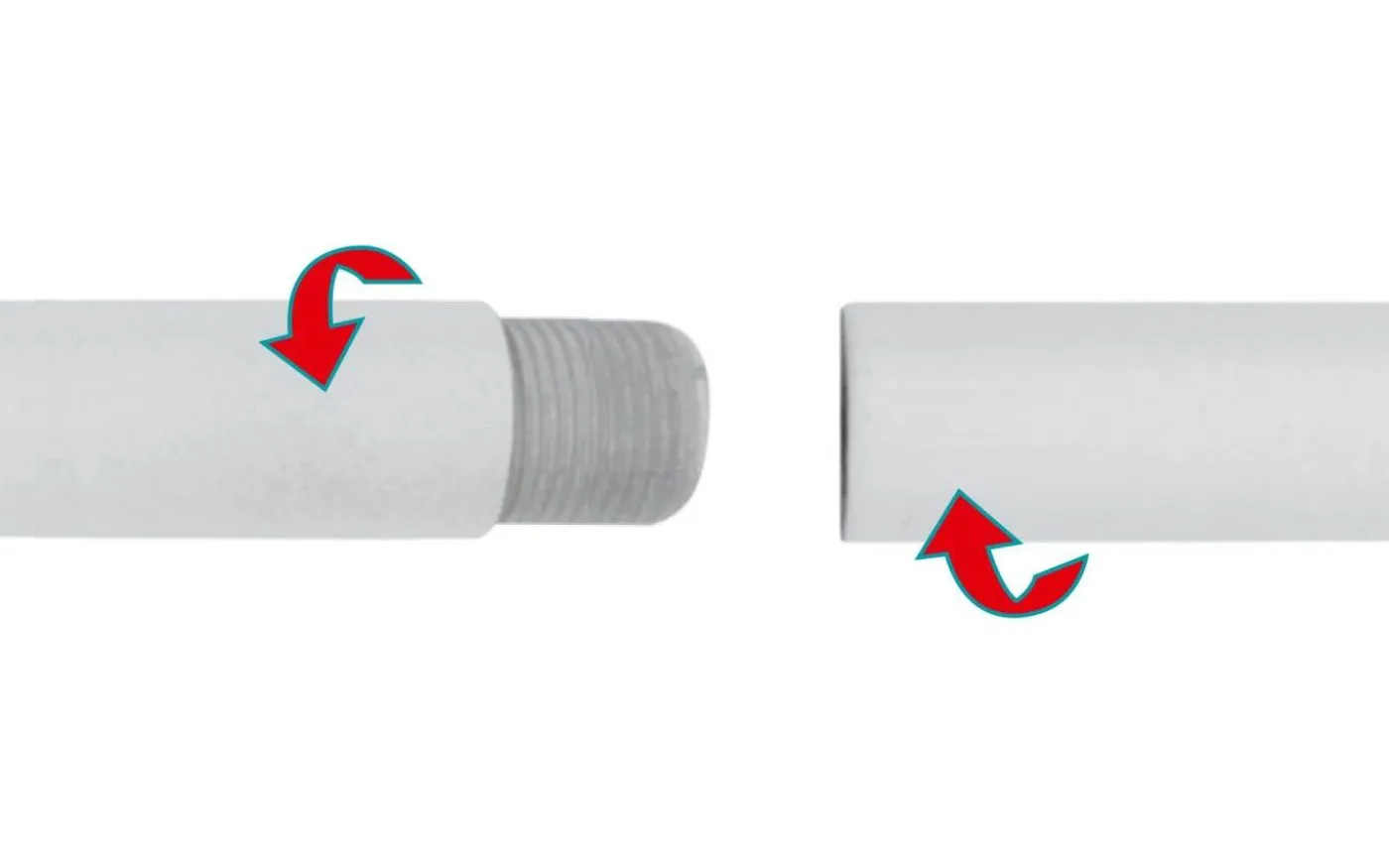 Extention Kabelkanal 157cm Vit