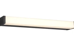 Fabio H2O Vägglampa LED 42cm mattsvart IP44