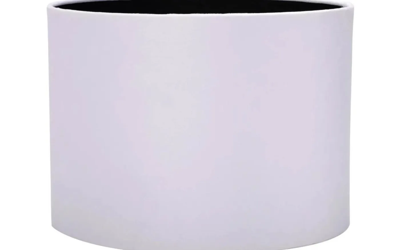 Family Lampskärm Cylinder Ø34cm Vit/Svart