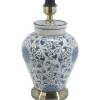 Fang Hong Lampfot 38cm Vit/Blå