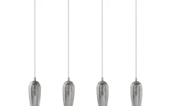 Farsala Taklampa 98cm G9 LED 3000K 4x3W Nickel
