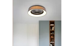 Farsund Takfläkt 49cm LED grå