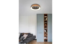 Farsund Takfläkt 49cm LED grå
