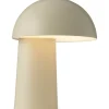 Faye Uppladdningsbar Bordslampa 21cm Beige