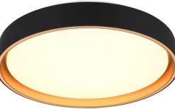 Felis Plafond LED 40cm svart/guld