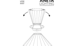 Felix Plisserad Lampskärm Ø22cm Vit