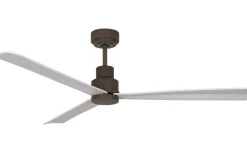 Fenix 132cm Takfläkt Brun Motor, Vita Blad
