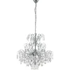 Fenoullet Kristallkrona 58cm Krom