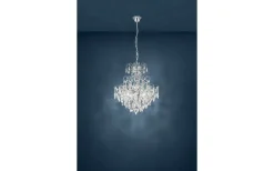 Fenoullet Kristallkrona 58cm Krom