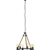 Findlay Taklampa 56cm 6L Svart/Natur