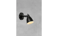 Fjällbacka Vägglampa IP44 Svart