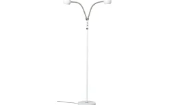 Fladen Golvlampa 2L 140cm Vit