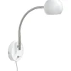 Fladen Vägglampa Vit