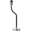 Flex Lampfot 42cm Krom/Svart