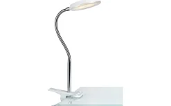 Flex Skrivbordslampa LED 5W Vit/Krom
