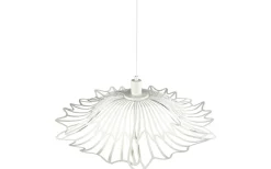 Flora Taklampa 60cm Pärlvit