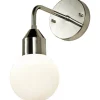 Florens Vägglampa Krom IP44