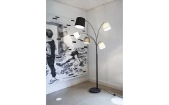 Foggy Golvlampa 200cm Sandsvart