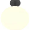 Fomento Plafond E27 matt svart/vit