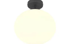 Fomento Plafond E27 matt svart/vit