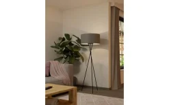 Fondachelli Golvlampa 152cm Svart/Grå