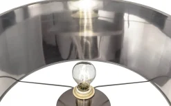 Fondachelli Golvlampa 152cm Nickel/Vit