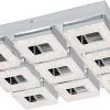 Fradelo Plafond 44cm LED 3000K 34,2W Krom