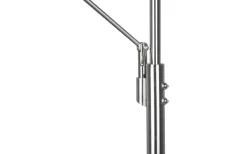 Franklin Golvlampa LED uplight borstad stål