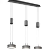 Franklin Takpendel LED 3-delad antracit