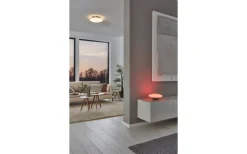 Frattina Plafond 43,5cm Eglo Connect LED 2700-6500K + RGB 27W Nickel