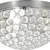 Freja Kristallplafond 40cm Krom