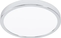 Fueva 5 Plafond 29cm LED 3000K 20,5W Krom IP44