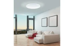 Fueva Plafond 30cm LED 2700-6500K 12W med Fjärrkontroll Kristall Vit IP44