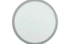 Fueva Plafond Rund 40cm LED 3000K 22W Silver