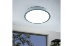 Fueva Plafond Rund 40cm LED 4000K 22W Silver