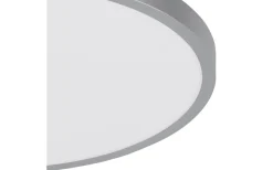 Fueva Plafond Rund 40cm LED 4000K 22W Silver