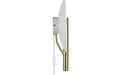 Furiko Vägglampa Borstad Mässing