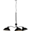 Futura Taklampa 95cm 3-arm Mattsvart